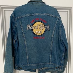 Hard Rock Cafe Honolulu Vintage Denim Jacket (Lee Brand) EXC
